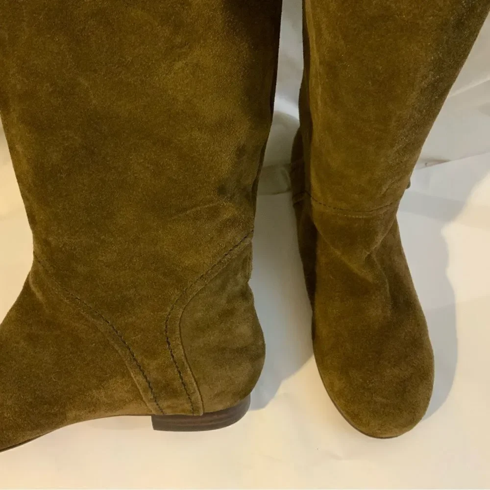 LOLA CRUZ Espana Brown  Suede Tall Boots, EU 37